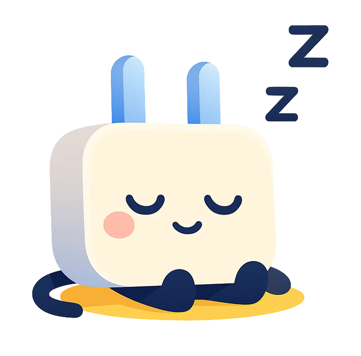 Pluggy taking a well-earned break